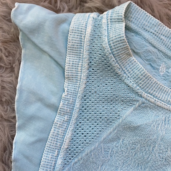 NEW🌺free people second love sleeveless flirty muscle mesh tee - Picture 14 of 16